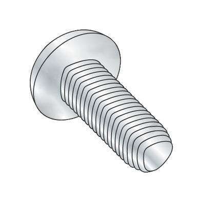 4-40 x 1 1/4 Phillips Pan Taptite Alternative Thread Rolling Screw Fully Thrd Zinc & Wax-Bolt Demon