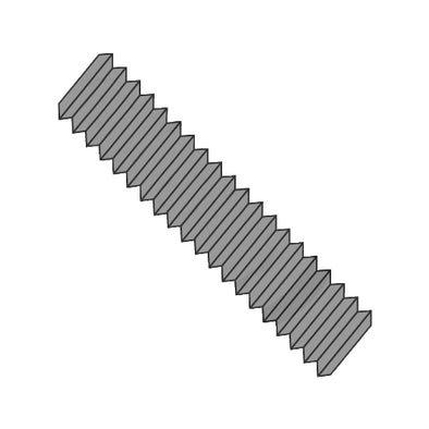 1-8 x 6 3/4 ASTM A193 ASME B16.5 B-7 B7 Stud Fully Threaded Plain-Bolt Demon