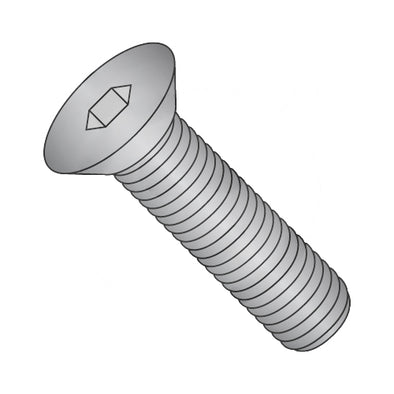 1/4-20 x 1 1/4 Coarse Thread Flat Socket Cap Screw Plain-Bolt Demon