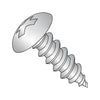 10-12 x 2 Phillips Full Contour Truss Self Tapping Screw Type A Full Thread 18-8 Stainless-Bolt Demon