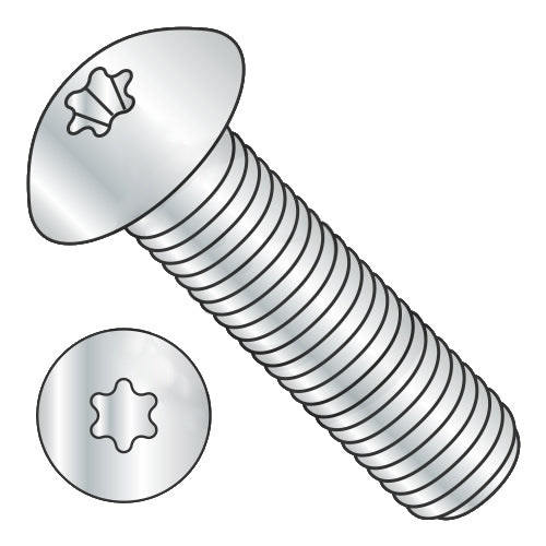 M5-0.8 x 12 ISO7380 Metric 6-Lobe Button Head Cap Screw Class 10.9 Zinc-Bolt Demon