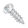 4-24 x 1/2 Phillips Round Self Tapping Screw Type AB Fully Threaded Zinc-Bolt Demon