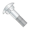 5/8-11 x 12 Carriage Bolt Partially Threaded 6" Thread Under Sized Body Zinc-Bolt Demon