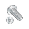 5/16-18 x 1 1/2 6-Lobe Pan Taptite Alternative Thread Rolling Screw Fully Thrd Zinc & Wax-Bolt Demon