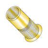 10-24-.130 Small Head Ribbed Rivet Nut Zinc Yellow Dichromate-Bolt Demon