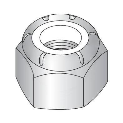 1/2-20 NE Nylon Insert Hex Lock Nut 18-8 Stainless Steel-Bolt Demon