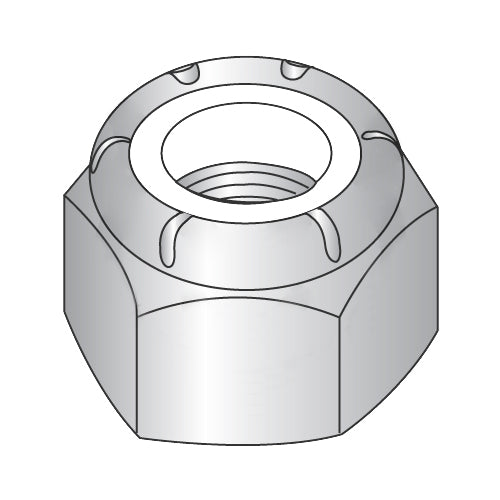 1/2-20 NE Nylon Insert Hex Lock Nut 18-8 Stainless Steel-Bolt Demon