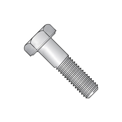 3/8-16 x 7/8 MS35307 Military Hex Head Cap Screw Coarse Thred 300 Series Stainless Steel DFAR-Bolt Demon