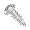 8-18 x 1/2 Combination Pan Head Self Tapping Screw Type AB Fully Threaded Zinc-Bolt Demon