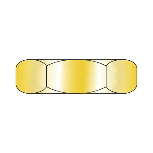 1/2-13 MS51967 Military Finished Hex Nut Coarse Thread Grade C Cadmium Yellow DFAR-Bolt Demon