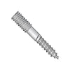 3/8-16 x 5 Hanger Bolt Plain Center 18-8 Stainless Steel-Bolt Demon