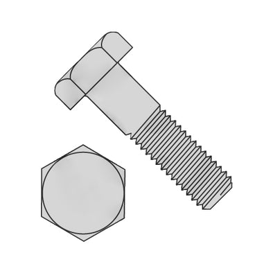 1/2-13 x 10 Hex Machine Bolt Galvanized Hot Dip Galvanized-Bolt Demon