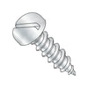 10-16 x 3/8 Slotted Pan Self Tapping Screw Type AB Fully Threaded Zinc-Bolt Demon