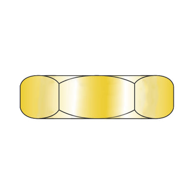 9/16-12 MS51967 Military Finished Hex Nut Coarse Thread Grade C Cadmium Yellow DFAR-Bolt Demon