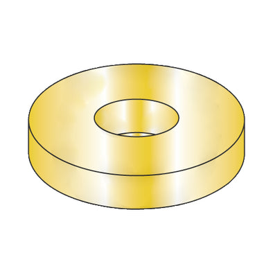 5/8 SAE Through Hardened Washer Zinc Yellow-Bolt Demon