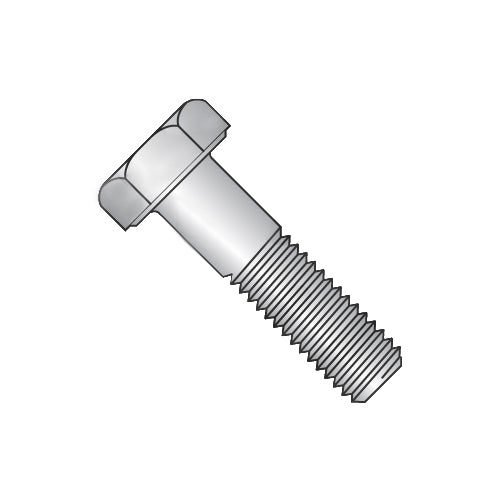 3/8-24 x 2 1/2 MS35308, Military Hex Head Cap Screw Fine Thread 300 Series Stainless Steel DFAR-Bolt Demon