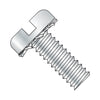 4-40 x 3/8 Slotted Pan External Sems Machine Screw Fully Threaded Zinc-Bolt Demon