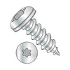 12-14 x 3/8 6 Lobe Pan Self Tapping Screw Type AB Fully Threaded Zinc-Bolt Demon