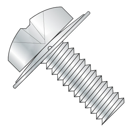 M5-0.8 x 12 Metric DIN 7985A Phil Pan Sem typeH DIN 6902A Captive Flat Washer Full Thread Zinc-Bolt Demon