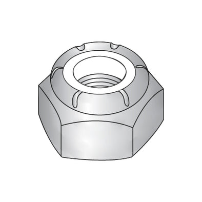 3/4-10 NTU NTU Nylon Insert Heavy Thin Pattern Nut Zinc-Bolt Demon