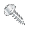 8-15 x 1/2 Phillips Round Washer Self Tapping Screw Type A Fully Threaded Zinc-Bolt Demon