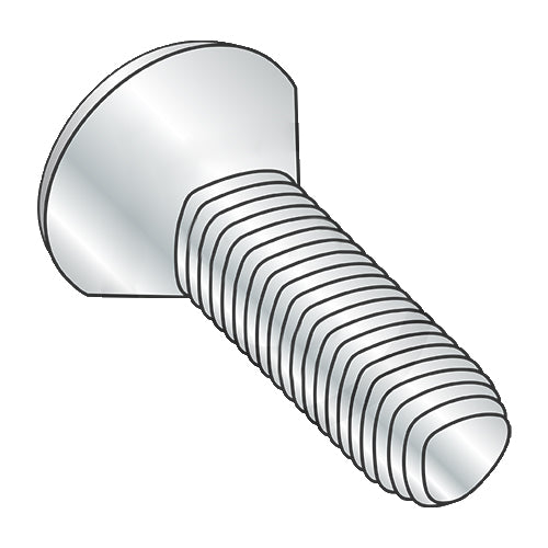 4-40 x 1/2 Phillips Oval Taptite Alternative Thread Rolling Screw Full Thrd Zinc & Wax-Bolt Demon