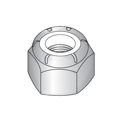 1/2-13 NE Nylon Insert Hex Lock Nut 3 16 Stainless Steel-Bolt Demon