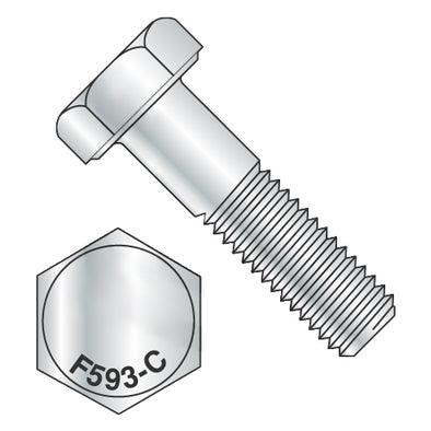 5/8-11 x 1 1/2 Hex Cap Screw 18-8 Stainless Steel-Bolt Demon