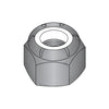 1/4-20 NE Nylon Insert Hex Lock Nut 18-8 Stainless Steel Black Oxide and Oil-Bolt Demon