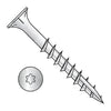 8-11 x 2 6 lobe Flat w/Nibs Deep Thread Wood Screw Type 17 2/3 Thread Zinc-Bolt Demon