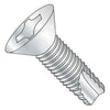 10-24 x 3/4 Phillips Flat Thread Cutting Screw Type 23 Fully Threaded Zinc-Bolt Demon