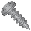 8-15 x 1 Phillips Pan Self Tap Screw Type A Full Thread 18-8 Stainless Steel Black Ox-Bolt Demon