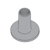 6-32 x 1/4 Weld Nut with .562 Round Base Steel Plain-Bolt Demon