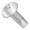 6-32 x 1/4 Phillips Full Contour Truss Thread Cutting Screw Type 23 Fully Threaded Zinc-Bolt Demon