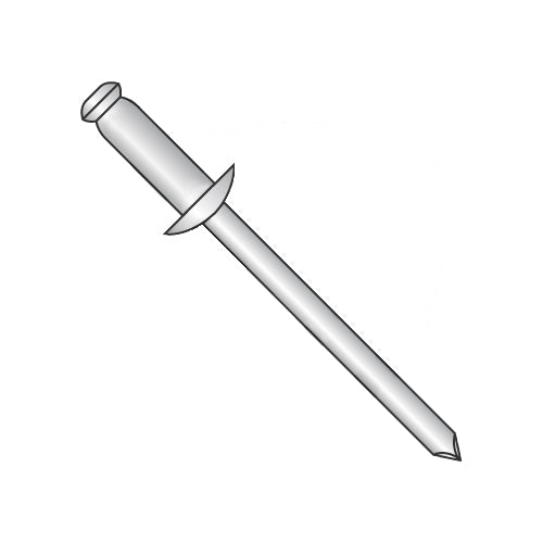 3/16 x .12-.25 Aluminum Rivet with Aluminum Mandrel-Bolt Demon