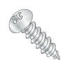 6-18 x 1/2 Phillips Round Self Tapping Screw Type A Fully Threaded Zinc-Bolt Demon