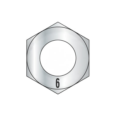 M2.5-0.45 DIN 934 Metric Class 6 Hex Nuts Zinc-Bolt Demon