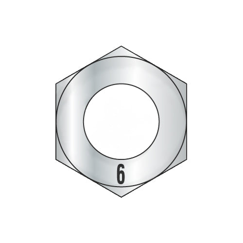 M2.5-0.45 DIN 934 Metric Class 6 Hex Nuts Zinc-Bolt Demon