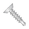 10-16 x 1 1/4 Phillips Flat Undercut Full Thread Self Drilling Screw 18-8 Stainless Steel-Bolt Demon