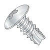 10-16 x 3/8 Phillips Truss Thread Cutting Screw Type 25 Fully Threaded Zinc and Bake-Bolt Demon