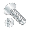 4-40 x 5/16 6-Lobe Flat Taptite Alternative Thread Rolling Screw Fully Thrd Zinc & Wax-Bolt Demon