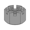 1/2-13 Slotted Heavy Hex Nut Plain-Bolt Demon