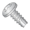 2-32 x 1/4 Phillips Pan Thread Cutting Screw Type 25 Fully Threaded 18-8 Stainless Steel-Bolt Demon