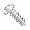 4-24 x 1/4 Square Pan Self Tapping Screw Type B Fully Threaded Zinc-Bolt Demon