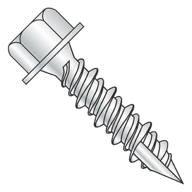 10-14 x 1 Unslt HI-Hexwasher shoulder Pole Grip HI-LO Type 17 Full Thrd 1,000hr Salt Spray-Bolt Demon