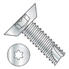 4-24 x 1/4 6 Lobe Flat Undercut Thread Cutting Screw Type 25 Fully Threaded Zinc-Bolt Demon