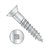 5-20 x 3/4 Square Drive Flat Head Full Body Wood Screw 2/3 Thread Zinc-Bolt Demon