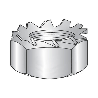 10-32 K Lock Nut 18-8 Stainless Steel Nut, 420 Stainless Steel Washer-Bolt Demon