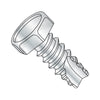 1/4-14 x 1 Unslotted Indented Hex Thread Cutting Screw Type 25 Fully Threaded Zinc-Bolt Demon