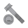 M10-1.5 x 40 DIN 6921 Class 10.9 Metric Flange Bolt Screw Non Serrated Plain-Bolt Demon